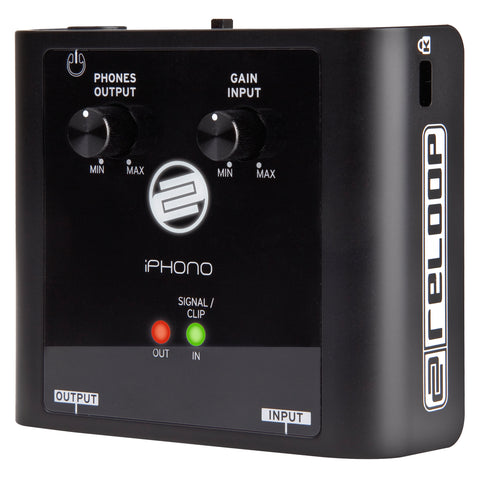 Reloop IPHONO-2 Portable Phono Line USB Recording Interface