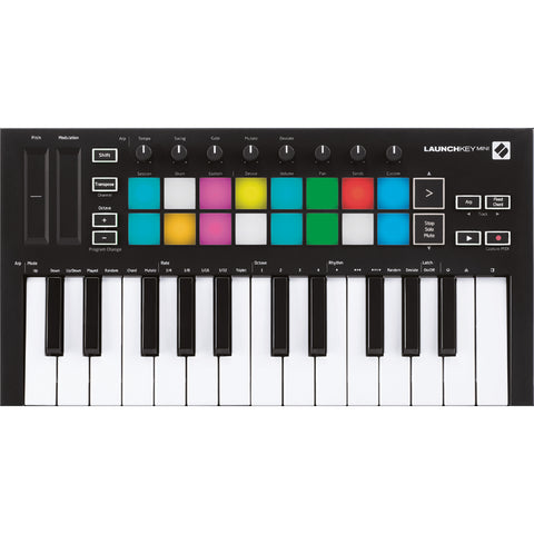 Novation Launchkey Mini MK3 Compact 25-Key MIDI Controller