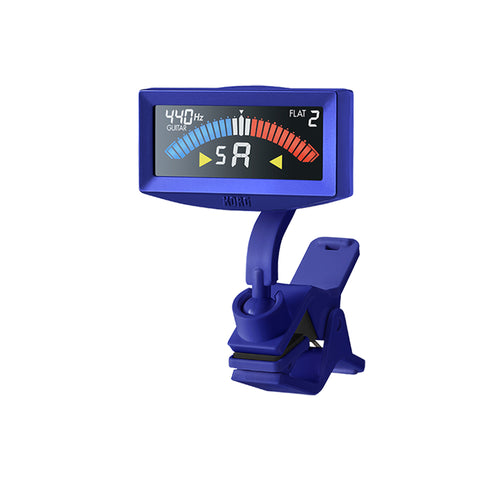 Korg Pitchcrow-G Clip-On Tuner, Metallic Blue