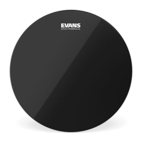 Evans Hydraulic Black Bass Drum Head, 22 Inch