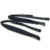 D'Luca Adjustable Accordion Shoulder Straps Set Black