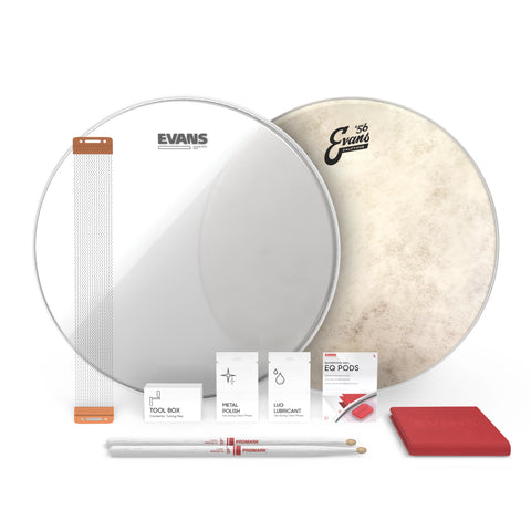Evans 14” Calftone Snare Tune Up Kit