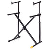 Hercules EZ-Lock Double Tier X Keyboard Stand