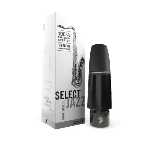 D'Addario Select Jazz Tenor Saxophone Mouthpiece, D8M