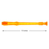 D'Luca Student 3 Piece Recorder Flute Orange