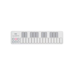 Korg Slimline USB MIDI Keyboard Controller, White