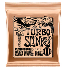 Ernie Ball Turbo Slinky Nickel Wound Electric Guitar Strings 9.5 - 46 Gauge