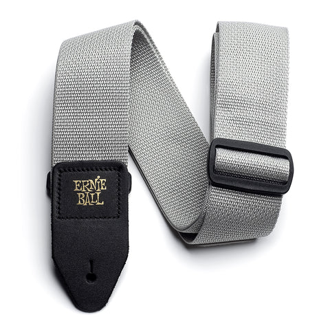 Ernie Ball Gray Polypro Guitar Strap