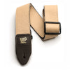 Ernie Ball 2" Tri-Glide Italian Leather Guitar Strap Tan