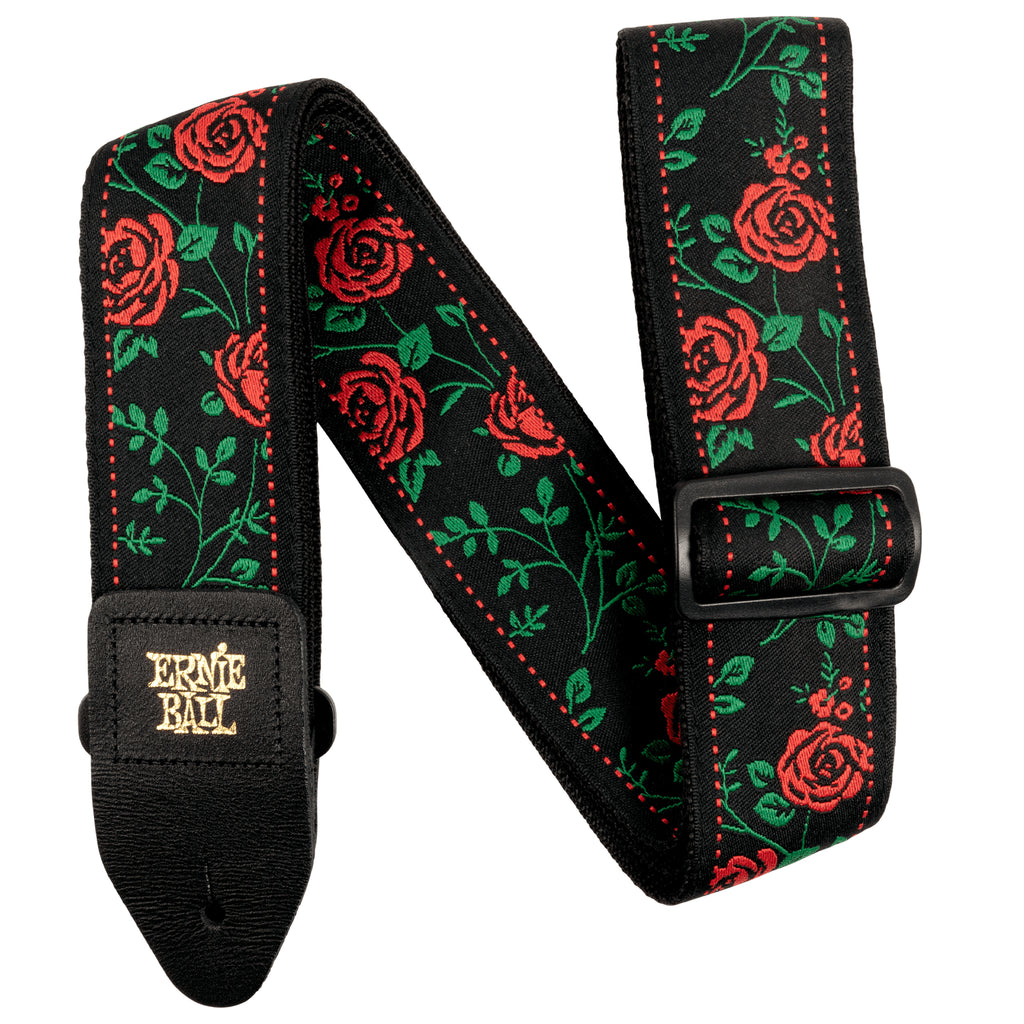 Ernie Ball Spanish Rose Jacquard Strap