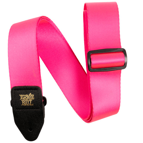 Ernie Ball Neon Pink Premium Strap