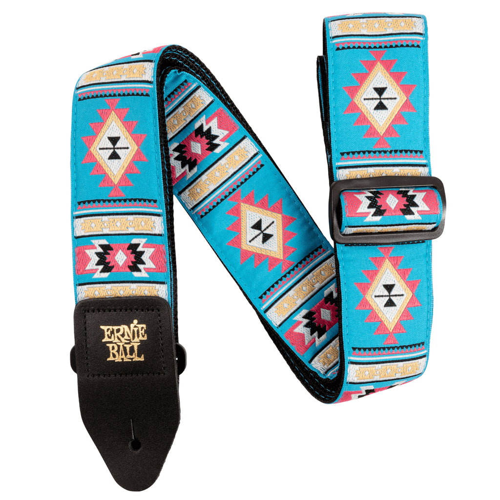 Ernie Ball Sedona Blue Jacquard Strap
