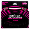 Ernie Ball Flat Ribbon Patch Cables Pedalboard Multi-Pack - White