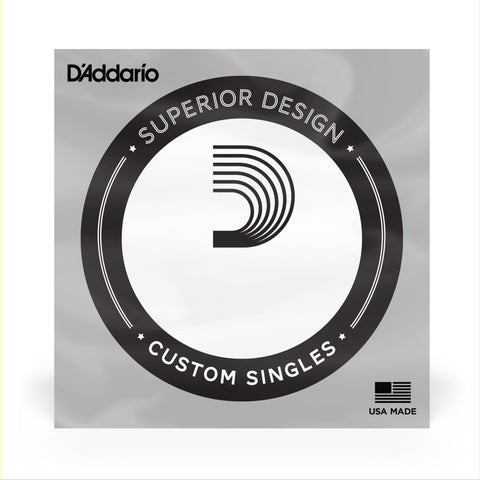 D'Addario PSB090 ProSteels Bass Guitar Single String, Long Scale, .090