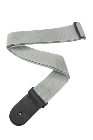 Planet Waves Polypropylene Guitar Strap, Silver