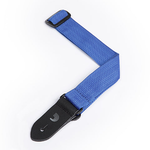 D'Addario 1.5" Polypropylene Ukulele Strap - Blue