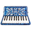 Rossetti Beginner Piano Accordion 12 Bass 25 Keys Blue