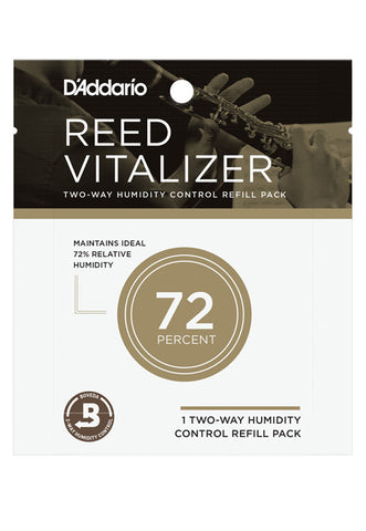 Rico Reed Vitalizer Humidity Control - Single Refill Pack, 73% Humidity