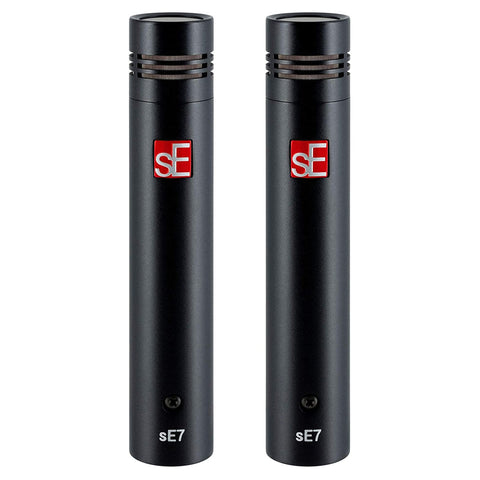 sE Electronics Factory Matched Pair of sE7 Microphones with Clips