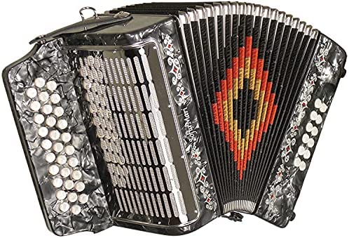 SofiaMari SM3112 Grey GCF 31 Button Accordion