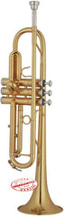 Hawk Lacquer Brass Bb Trumpet with Case and Mouthpiece