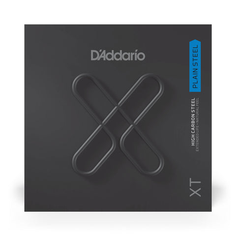 D'Addario XTPL018 Single XT Plain Steel 018 Single Guitar String