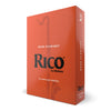 Rico by D'Addario Bass Clarinet Reeds, Strength 2, 10 Pack