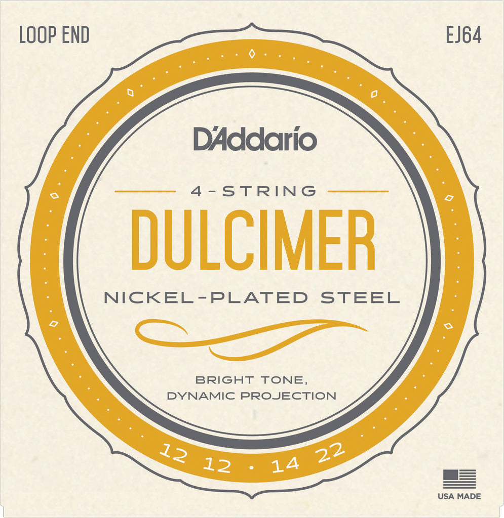 D'Addario  EJ64 4-String Dulcimer Strings