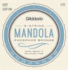 D'Addario EJ72 Phosphor Bronze Mandola Strings, Light, 14-49