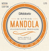 D'Addario EJ76 Phosphor Bronze Mandola Strings, Medium, 15-52