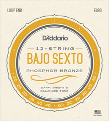 D'Addario EJ86 Bajo Sexto Strings