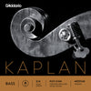 D'Addario Kaplan Bass Single A String, 3/4 Scale, Medium Tension