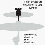 Gibraltar SC-MCSA4 4" Mini Cymbal Stacker