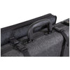 GEWA Violin Case, Bio-S, Oblong, 4/4, Grey/Black, Music Pocket & Subway Handle