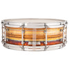 Ludwig LB550RT Bronze Phonic 5x14 "RAW" Natural Patina Shell, Tube Lugs Snare Drum