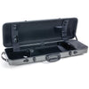 PURE by GEWA Violin Case, Polycarbonate 2.4, Oblong, Grey/Black w/Subway Handle