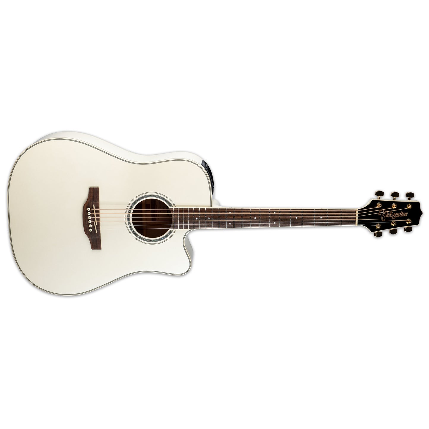 Takamine GD37CE-PW Acoustic-Electric Guitar Pearl White