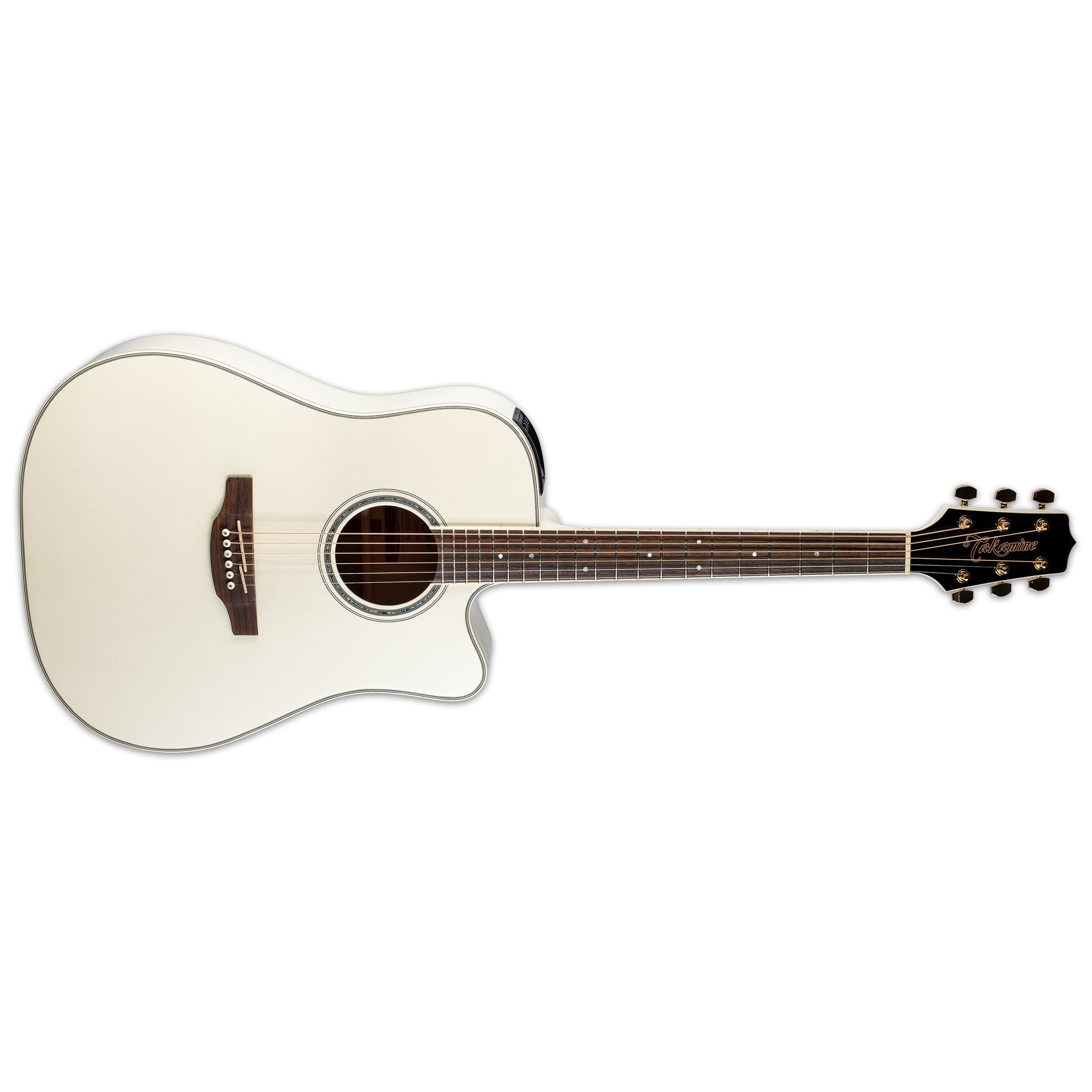 Takamine GD37CE-PW Acoustic-Electric Guitar Pearl White