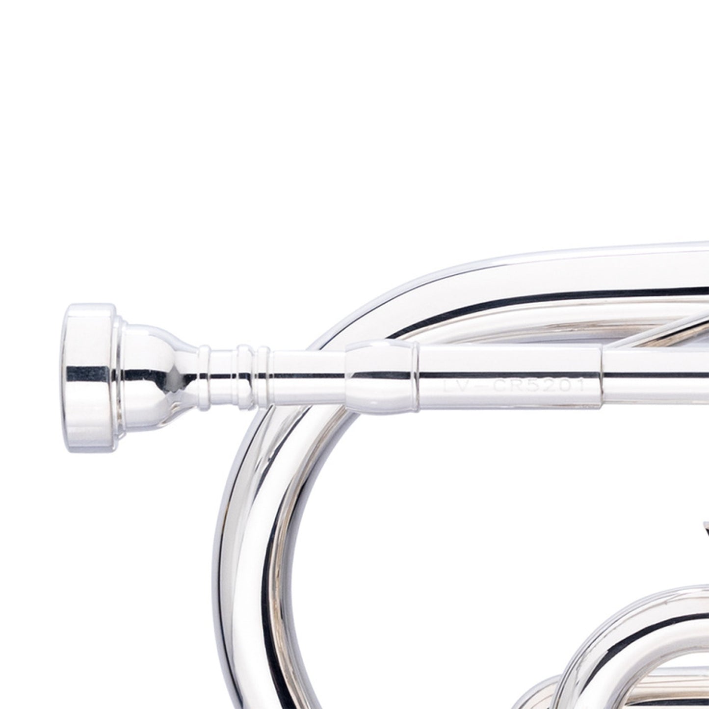 Stagg Levante Bb Cornet, Monel, Silver Plated
