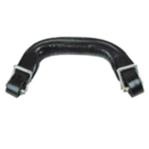 Trophy Replacement Black Leather Handle with Vertical Buckles