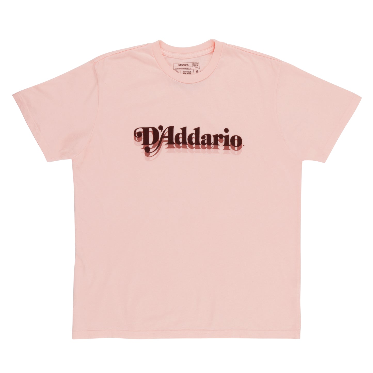 D'Addario Heritage T-Shirt, Desert Rose, XL