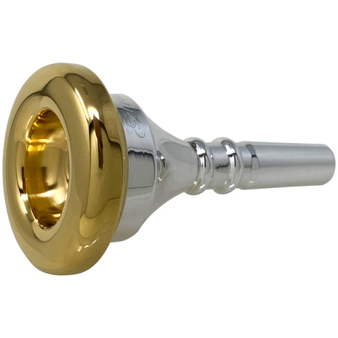 Garibaldi TBDC3.5 Classic Trombone Double Cup Gold-Plated Rim Mouthpiece Size 3.5