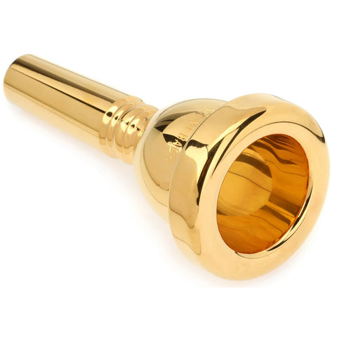 Bach Classic Trombone Large Shank Gold Plated Mouthpiece 1.25G