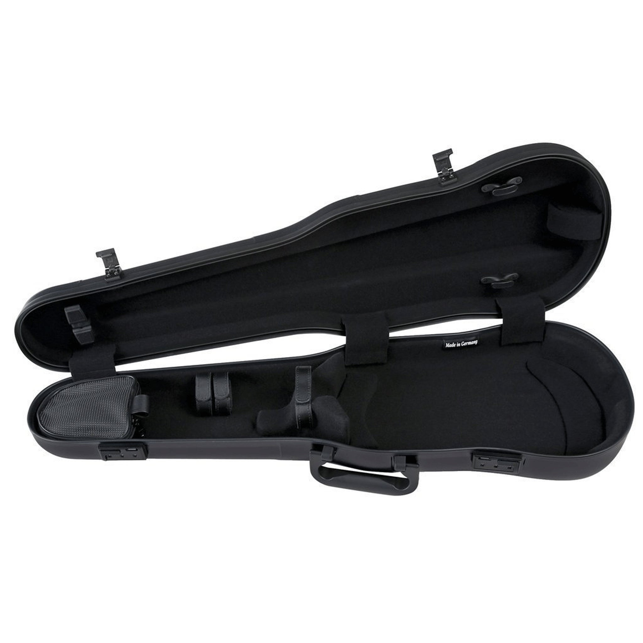 GEWA Violin Case, Air 1.7, Shaped, 4/4, Red/Black, High Gloss, w/Subway Handle