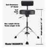 Gibraltar Hydraulic Tall Round Drum Throne with Footrest