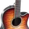 Ovation Celebrity Traditional Plus E-Acoustic Guitar CS24X-7C, CS/Mid/Cutaway, Cognac Burst Gloss