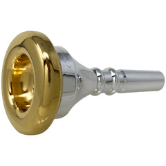 Garibaldi R19 Trombone Silver Plated Single-Cup Gold-Plated Rim Mouthpiece Size R19