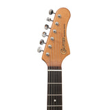 Crafter Solid Body Electric Guitar Modern Seoul Series, Gig Bag, Cosmic Black