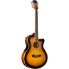 Washburn EA15 Festival Series Mini Jumbo Acoustic Electric Guitar. Tobacco Burst