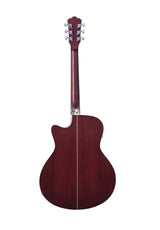 Washburn DFBACE Deep Forest Burl Grand Auditorium Acoustic Electric Guitar Amber